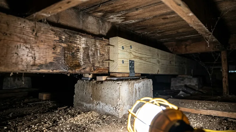 Floor Joist & Subfloor Repair Portland