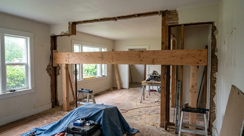 Beam Replacement & Load-Bearing Wall Removal Portland